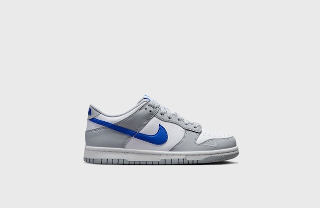 Nike Dunk Low GS "Grey/Royal Blue" Nike Dunk Low GS "Grey/Royal Blue"