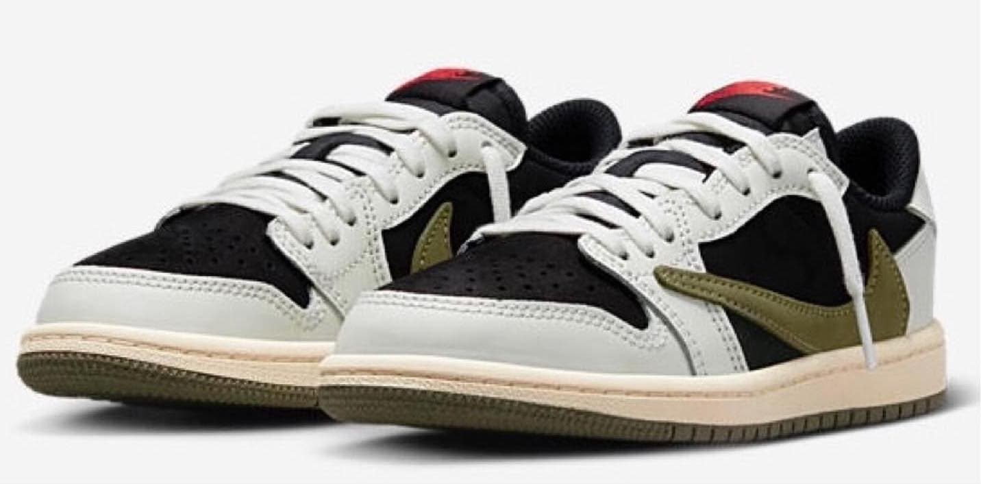 Travis Scott x Air Jordan 1 Low OG "Olive"