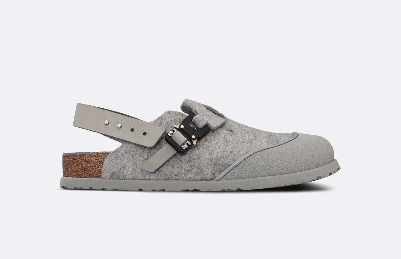 Dior x Birkenstock Tokio Mule "Grey"