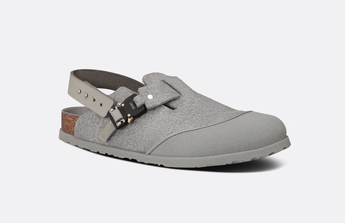 Dior x Birkenstock Tokio Mule "Grey"