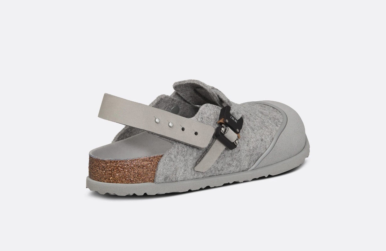 Dior x Birkenstock Tokio Mule "Grey"