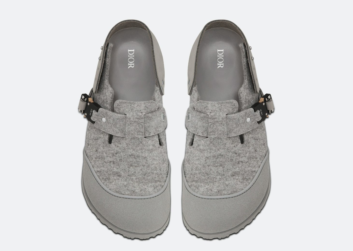 Dior x Birkenstock Tokio Mule "Grey"