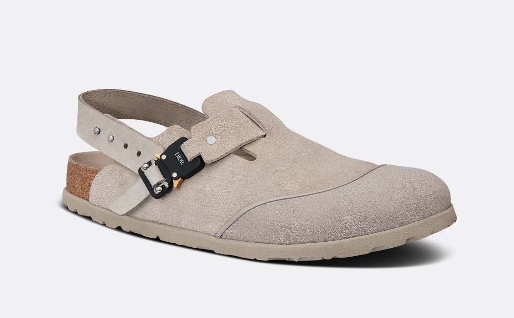 Dior x Birkenstock Tokio Mule "Greige"