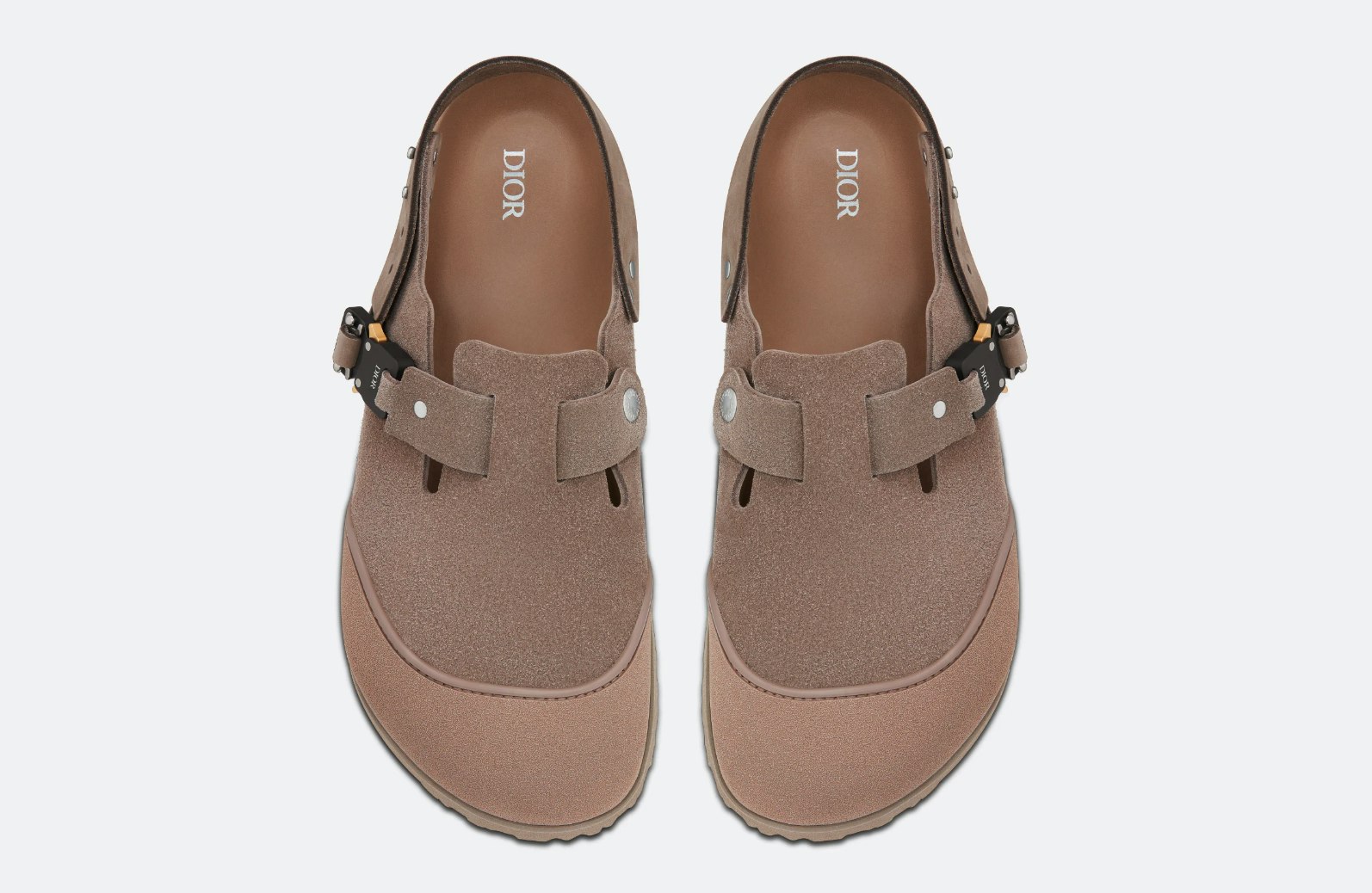 Dior x Birkenstock Tokio Mule "Brown"