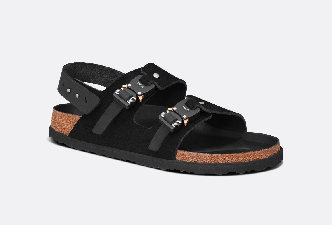 Dior x Birkenstock Milano Sandal "Black"