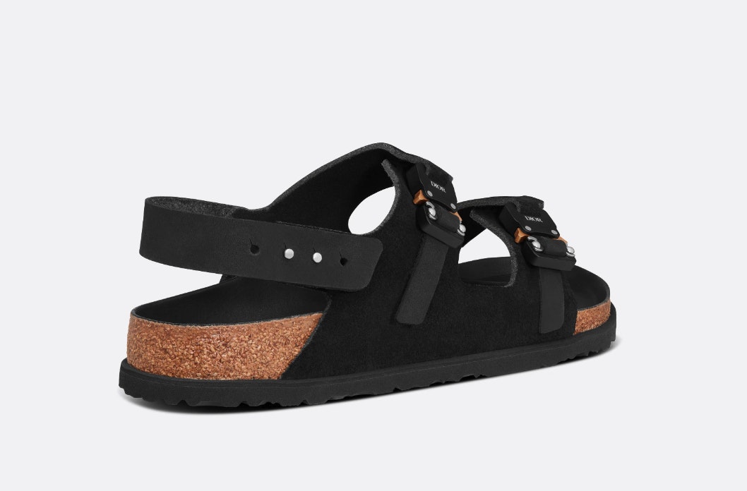 Dior x Birkenstock Milano Sandal "Black"