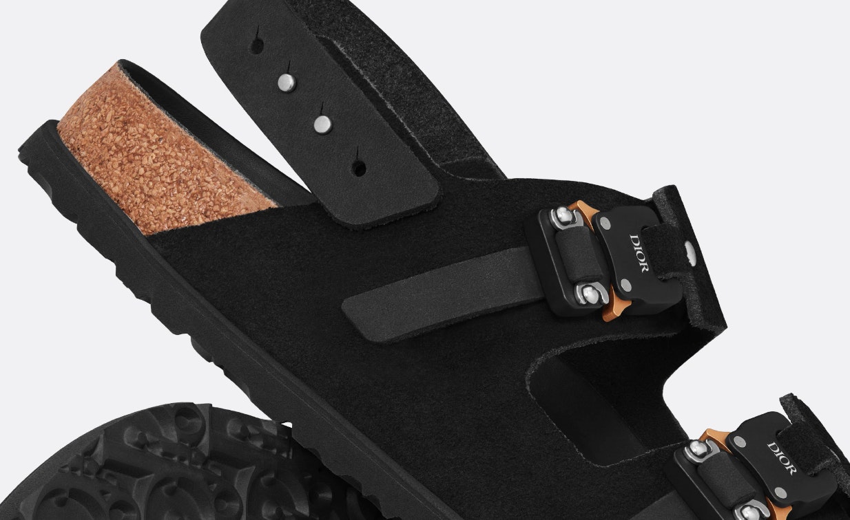 Dior x Birkenstock Milano Sandal "Black"
