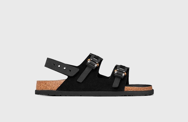 Dior x Birkenstock Milano Sandal "Black"