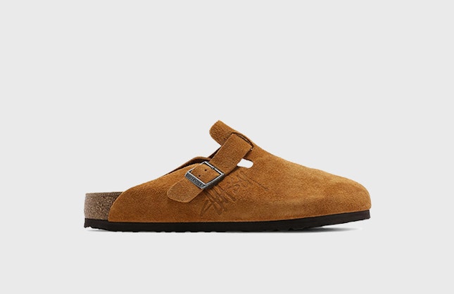 Stüssy x Birkenstock Boston Clog "Dusty Caramel"