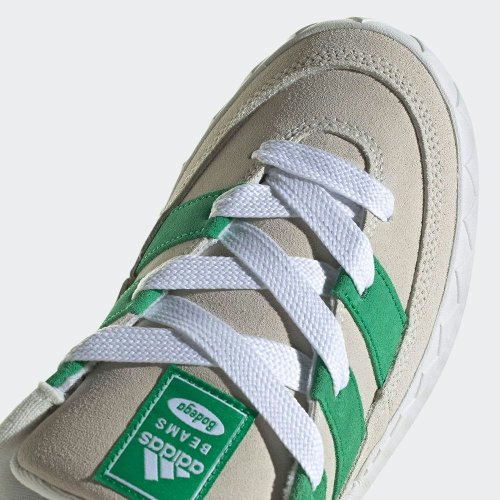 Bodega x Beams x adidas Adimatic "Green/White"