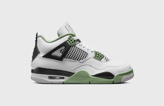Air Jordan 4 Retro "Oil Green" (Seafoam)