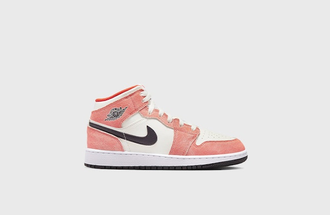 Air Jordan 1 Mid GS "Orange Suede"