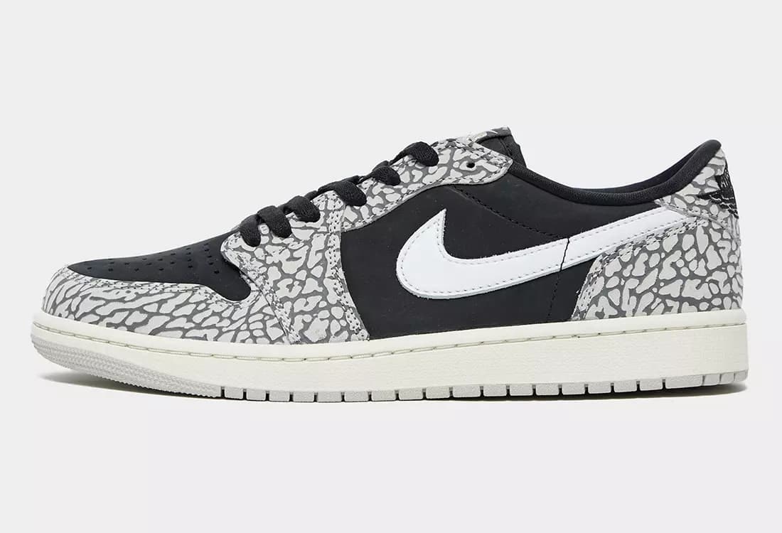 Air Jordan 1 Low OG "Black Cement"