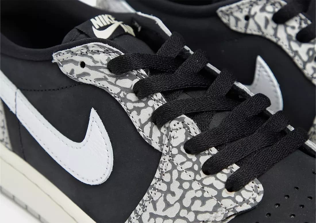 Air Jordan 1 Low OG "Black Cement"