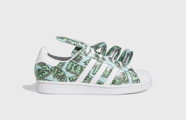 Jeremy Scott x adidas Superstar "Money Print"