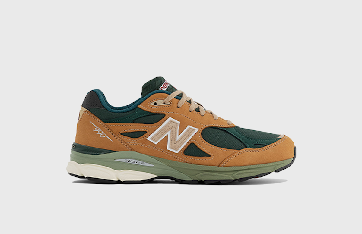 New Balance - M 990 WG3 Made in USA by Teddy Santis (Tan/Green)