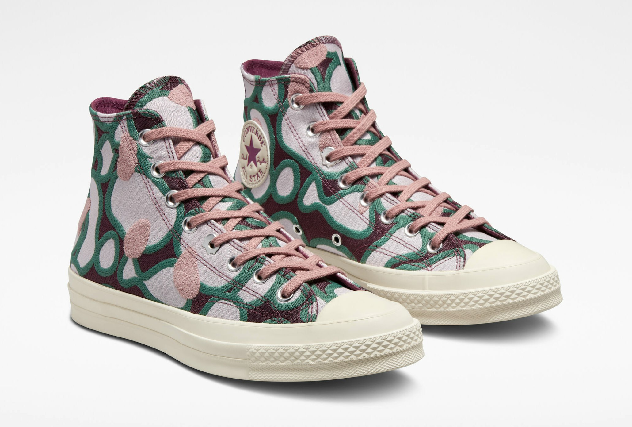 Converse Chuck 70 High Pattern Pop "Vapor Violet"