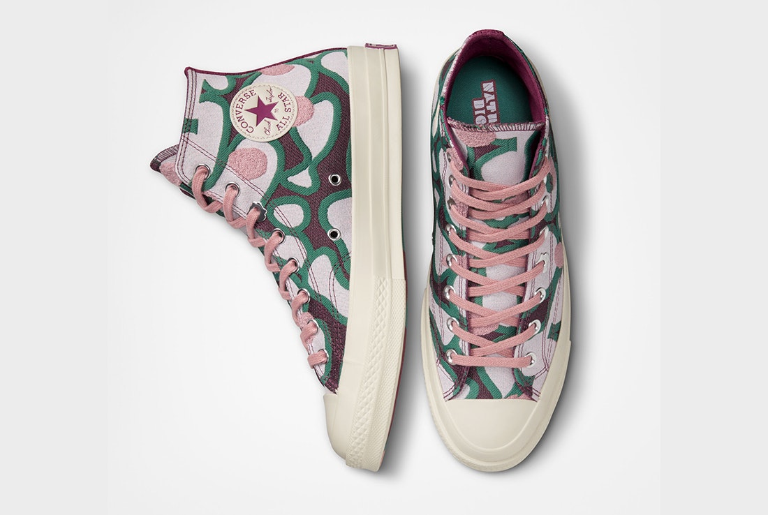 Converse Chuck 70 High Pattern Pop "Vapor Violet"