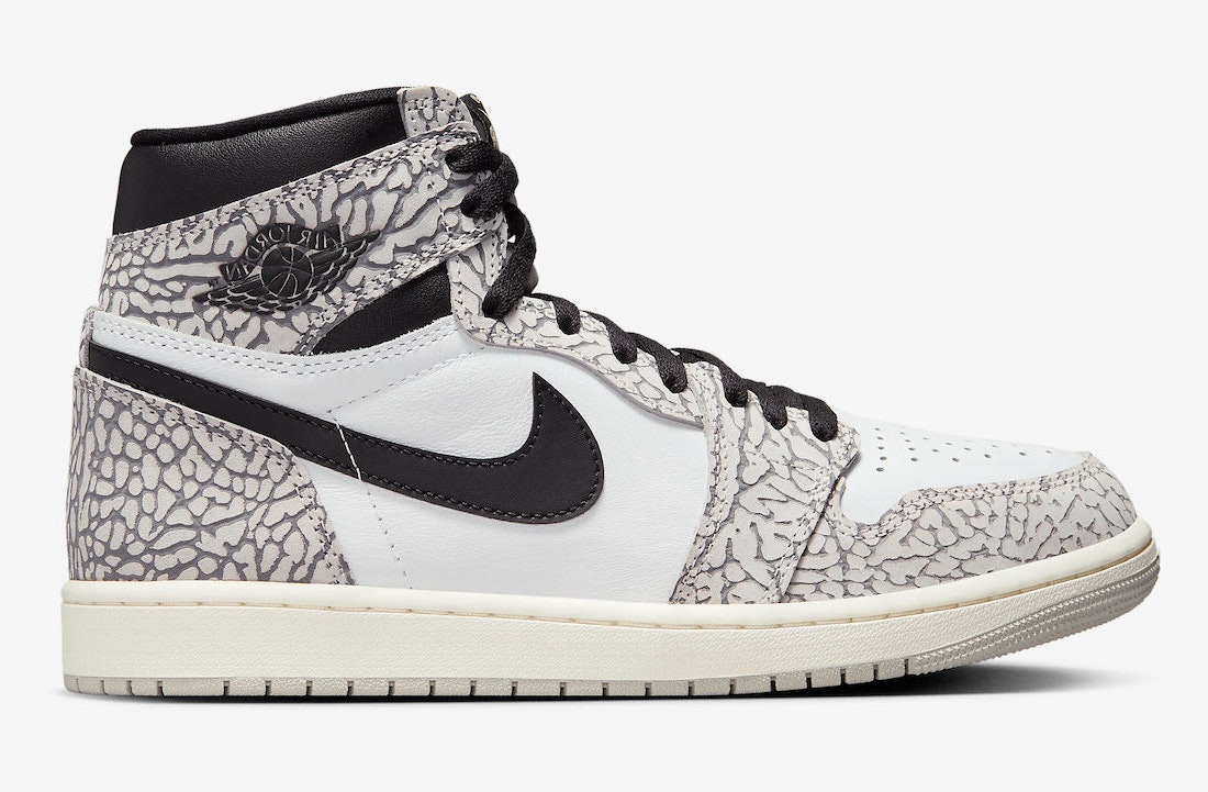 Air Jordan 1 High OG "White Cement"