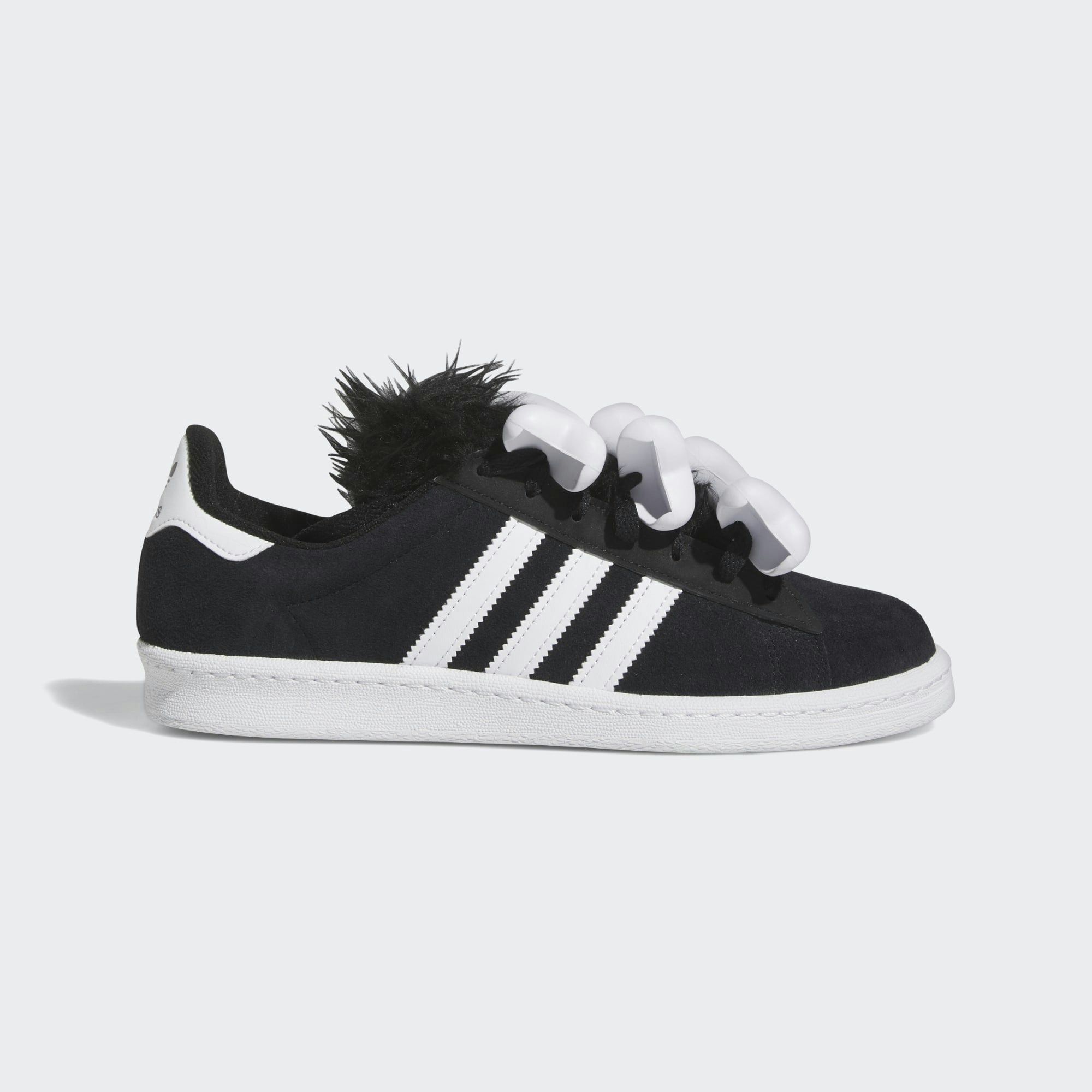 Jeremy Scott x adidas Campus 80 "Bones" (Black)