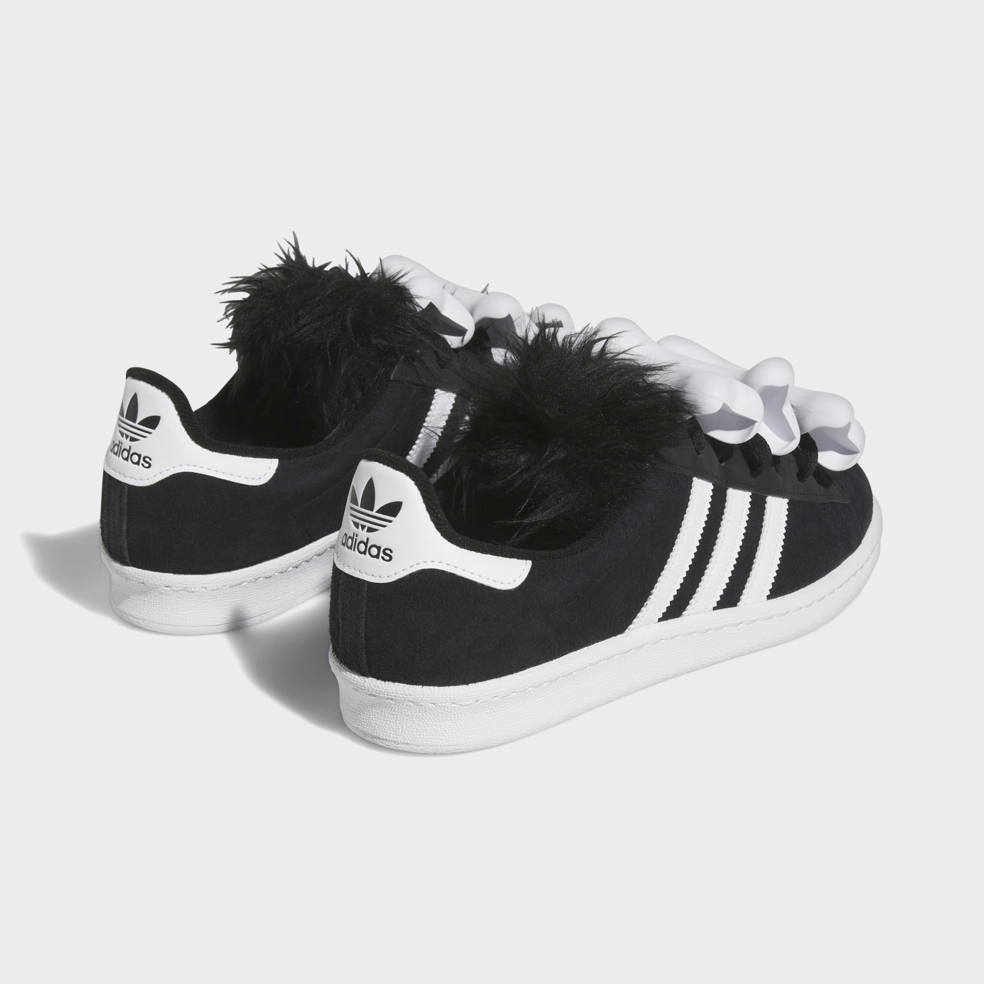 Jeremy Scott x adidas Campus 80 "Bones" (Black)