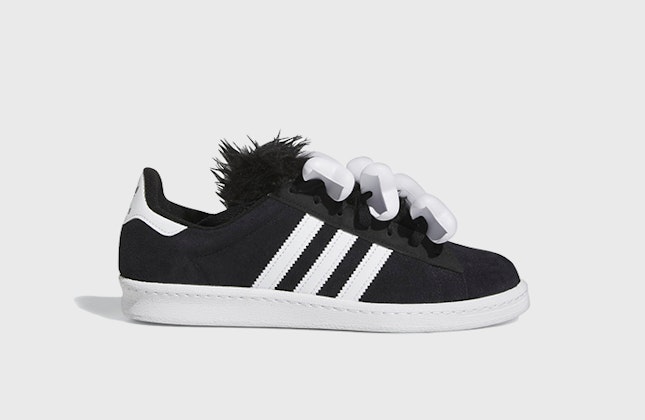 Jeremy Scott x adidas Campus 80 "Bones" (Black)