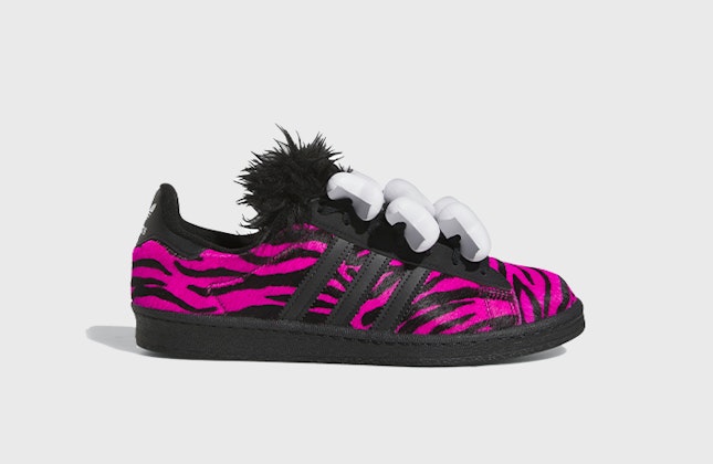 Jeremy Scott x adidas Campus 80 "Bones" (Fuchsia) Jeremy Scott x adidas Campus 80 "Bones" (Fuchsia)