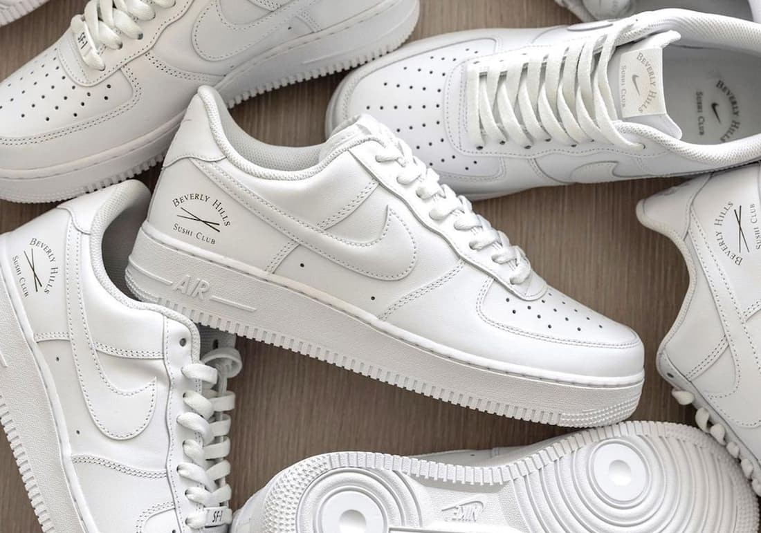 Sushi Club x Nike Air Force 1 "Sushi Force" 