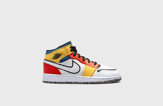 Air Jordan 1 Mid GS "Multi Canvas"