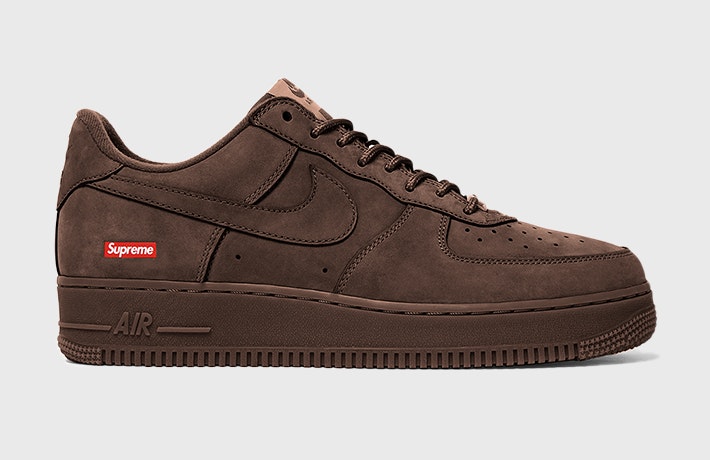 Supreme x Nike Air Force 1 Low "Baroque Brown"
