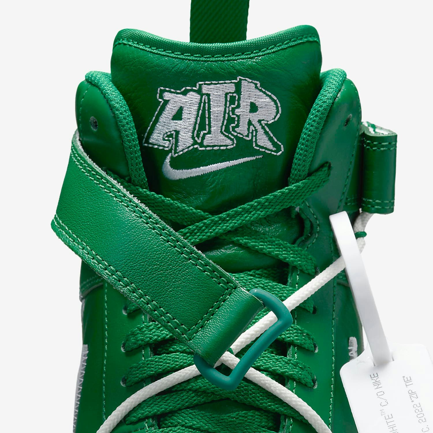 Off-White x Nike Air Force 1 Mid "Pine Green"