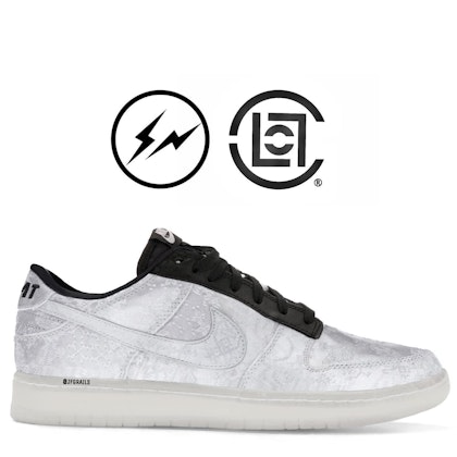 CLOT x Fragment x Nike Dunk Low 