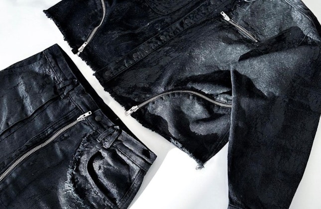 Atelier Roupa - Cracked Denim Set Atelier Roupa - Cracked Denim Set