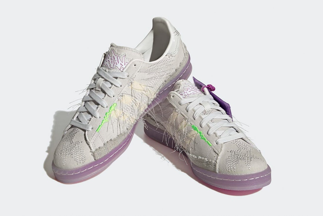 Youth of Paris x adidas Campus 80s "Crystal White"