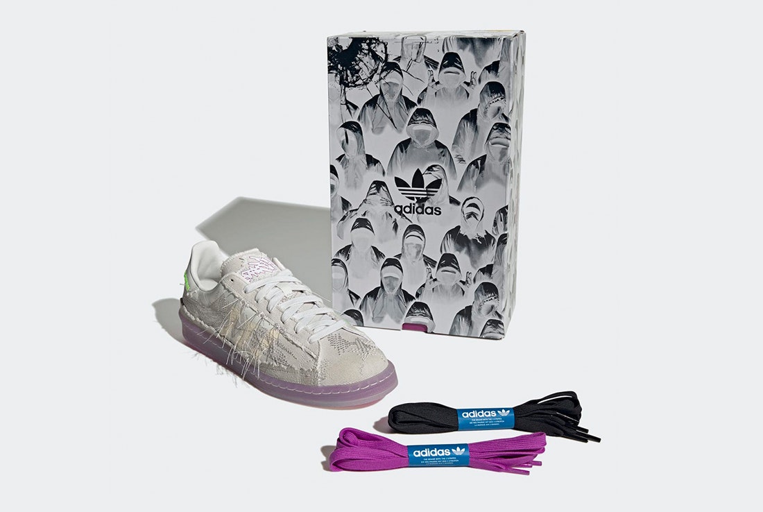 Youth of Paris x adidas Campus 80s "Crystal White"