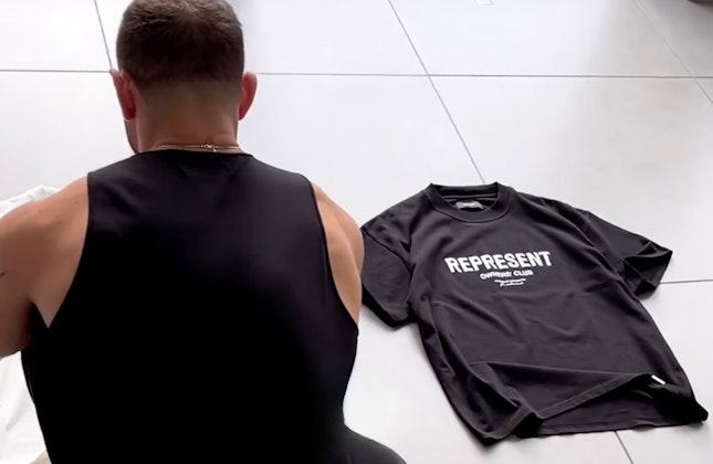 REPRESENT - Front Print Tee + Viper Sneaker REPRESENT - Front Print Tee + Viper Sneaker