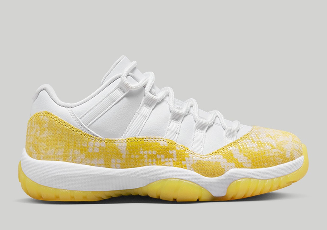 Air Jordan 11 Low "Yellow Snakeskin"