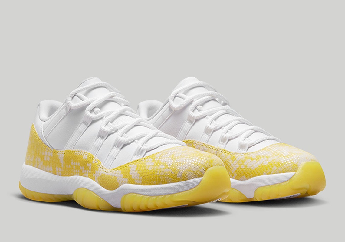 Air Jordan 11 Low "Yellow Snakeskin"