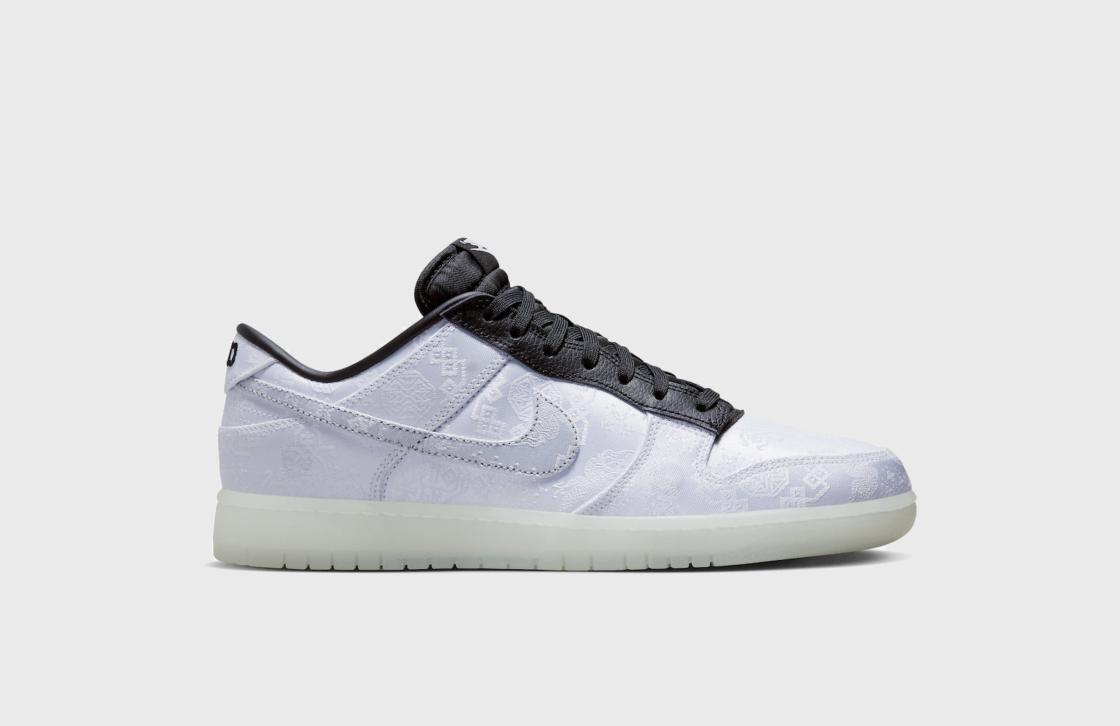 Clot x Fragment x Nike Dunk Low "Transparent"