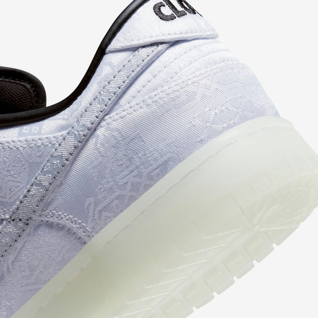 Clot x Fragment x Nike Dunk Low "Transparent"