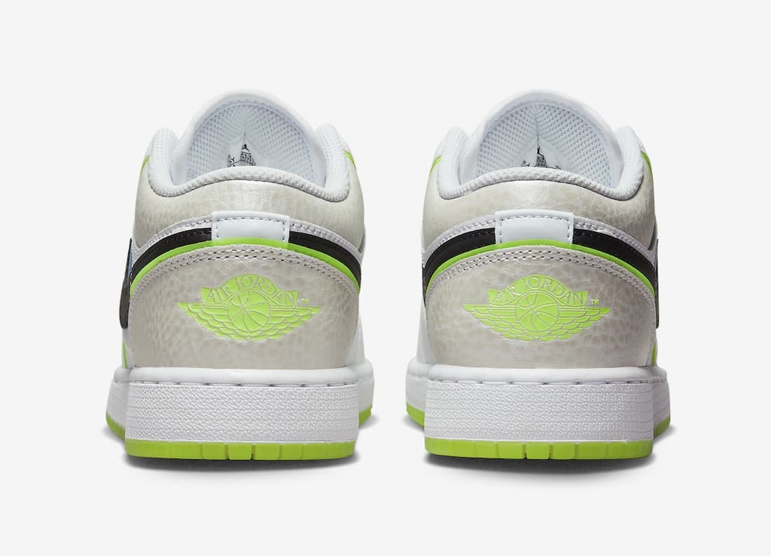 Air Jordan 1 Low GS "Volt Platinum"