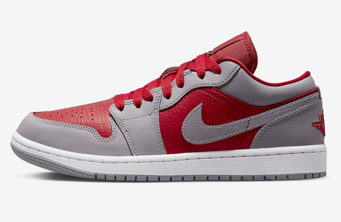 jordan 1 silver and red
