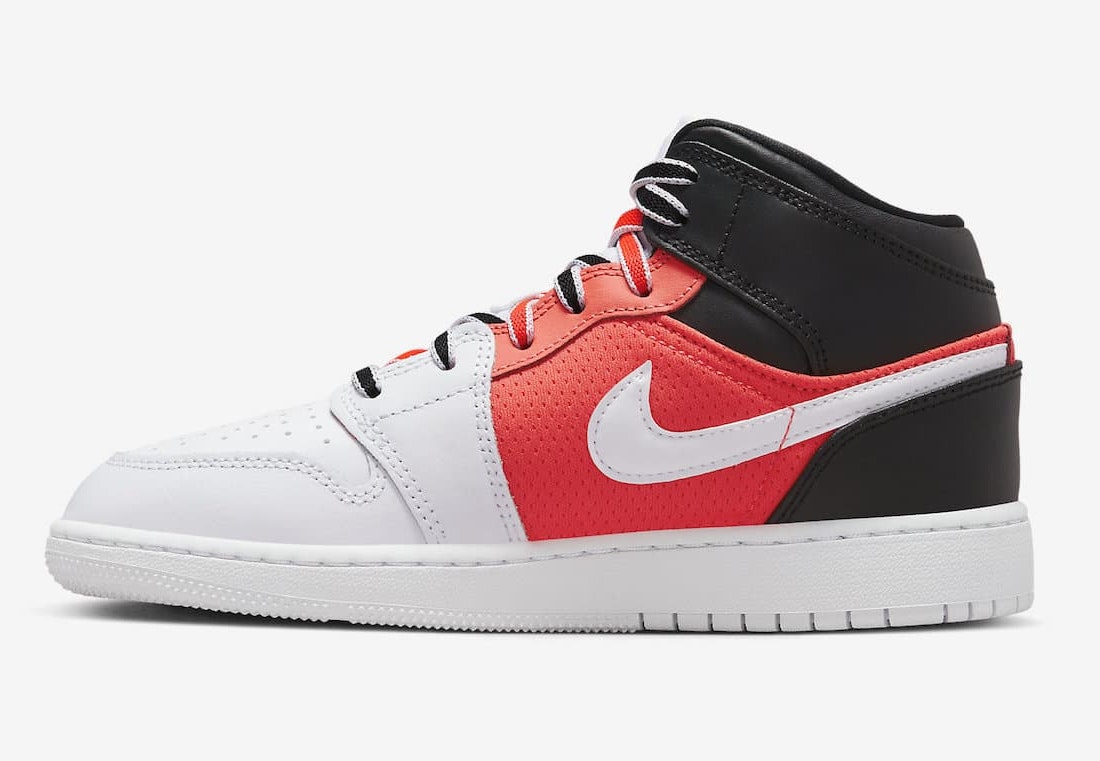 Air Jordan 1 Mid GS "Infrared 23"