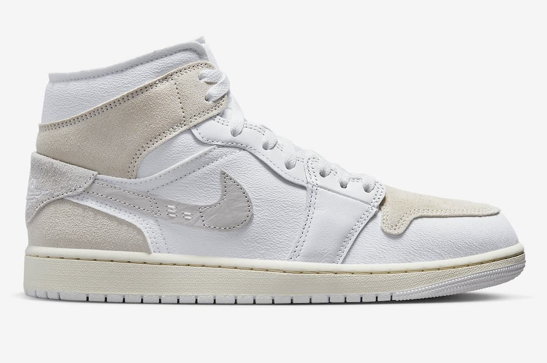 Air Jordan 1 Mid Craft "Light Orewood Brown"