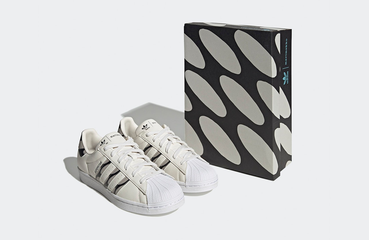 Marimekko x adidas Superstar "Grey Six"