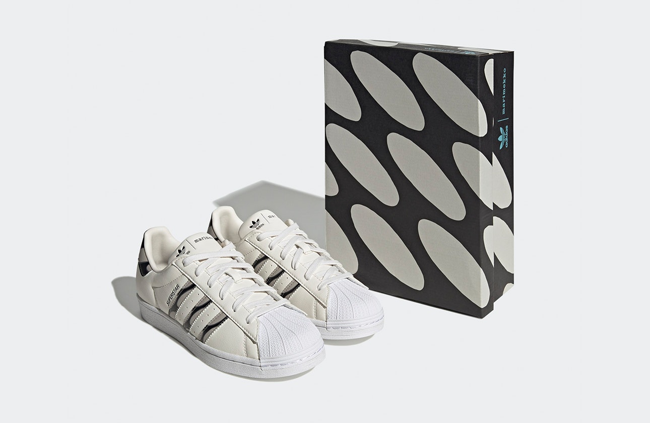 Marimekko x adidas Superstar "Grey Six"