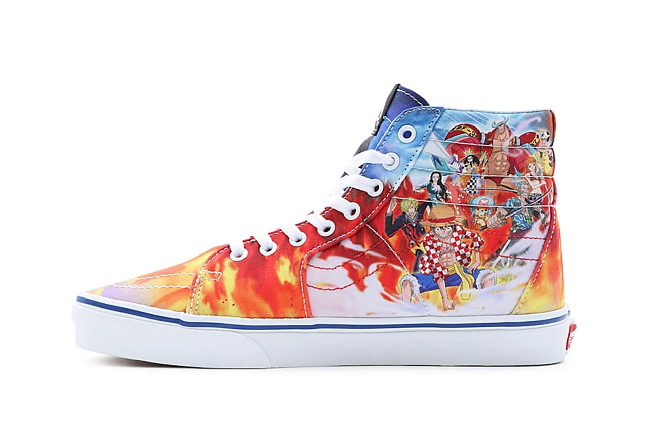 One Piece x Vans Sk8-High "Punk Hazard"