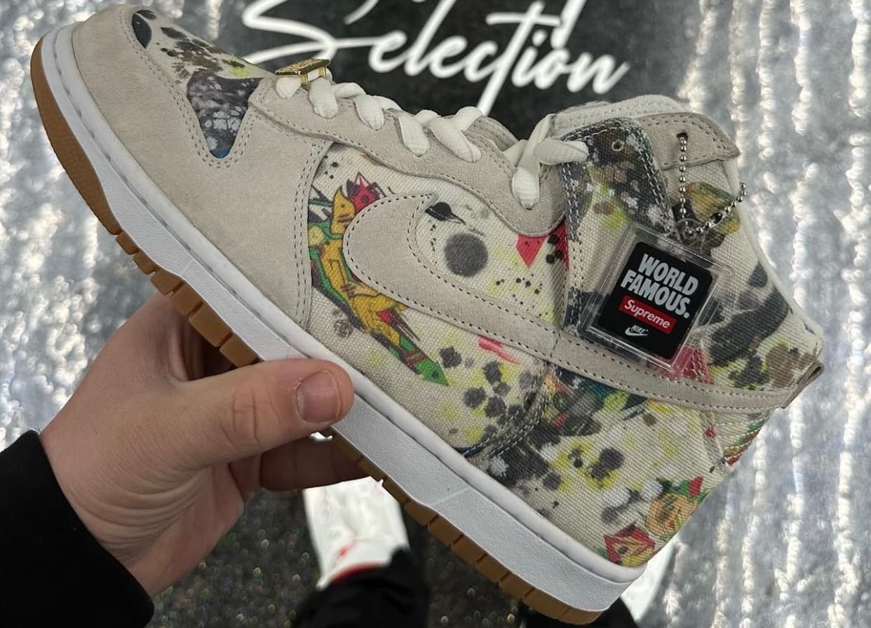 Supreme nike sb dunk hotsell