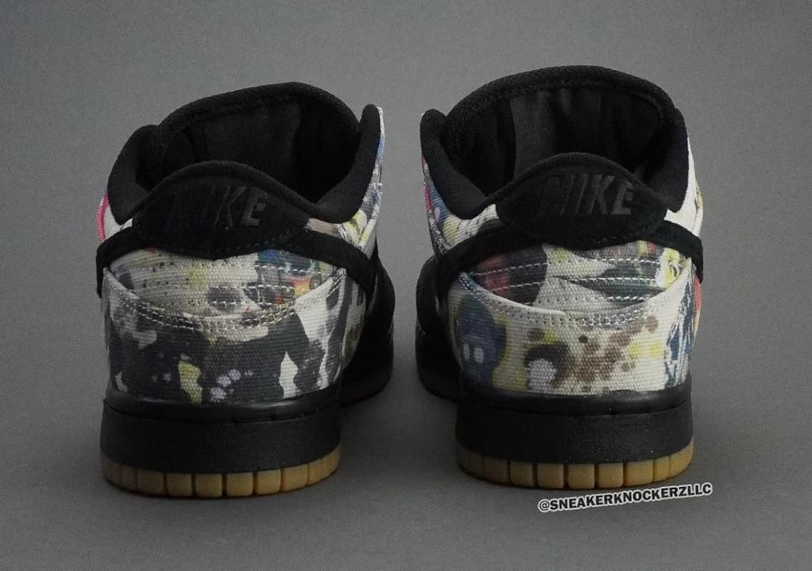 Nike SB Dunk Low x Supreme Stars schwarz Herren US Größe 10,5 (DH3228-102)  brand
