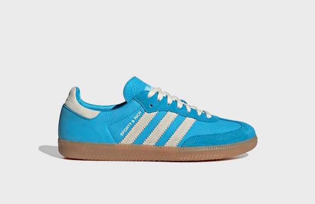 Sporty & Rich x adidas Samba "Light Blue"